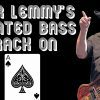 Hear Lemmy Kilmister's isolated bass track on Ace Of Spades