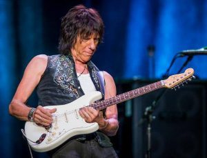 Jeff Beck playing