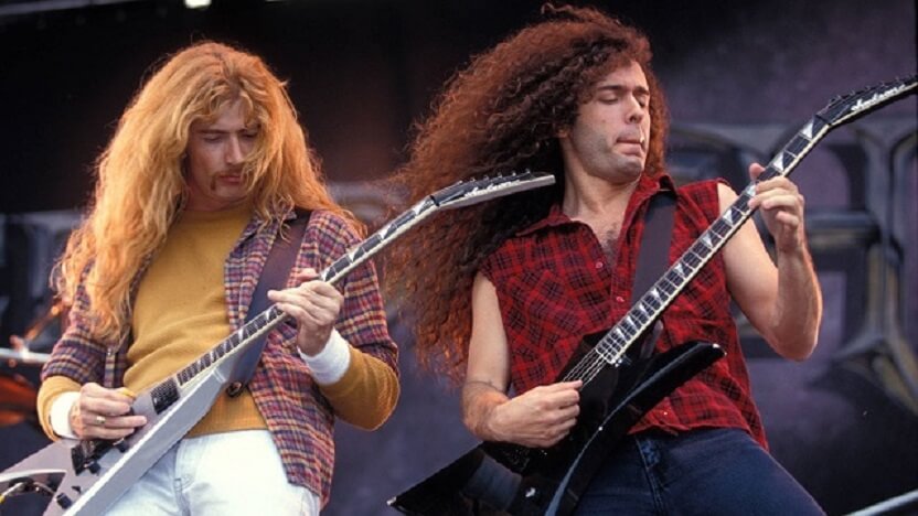 Marty Friedman and Dave Mustaine