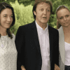 Paul McCartney and daughters