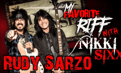 Rudy Sarzo and Nikki Sixx