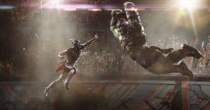 Thor and Hulk Fighting