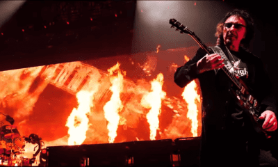 Tony Iommi flames
