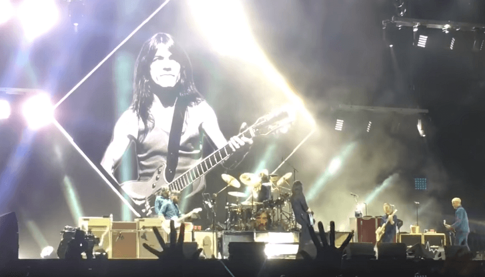 Watch Foo Fighters pay tribute to Malcolm playing Let There Be Rock