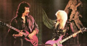 Tony Iommi and Lita Ford