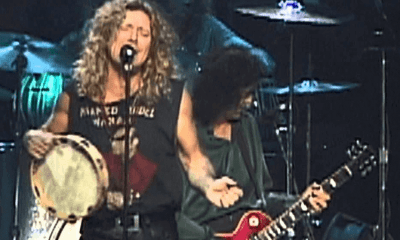 Back In Time: Jimmy Page & Robert Plant peforms Rock And Roll in 96 (1)