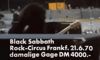 Black Sabbath releases rare video of a 1970 show in Germany