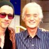 Myles Kennedy and Jimmy Page