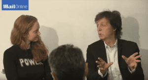 Paul McCartney about John Lennon We were very lucky to find each other”