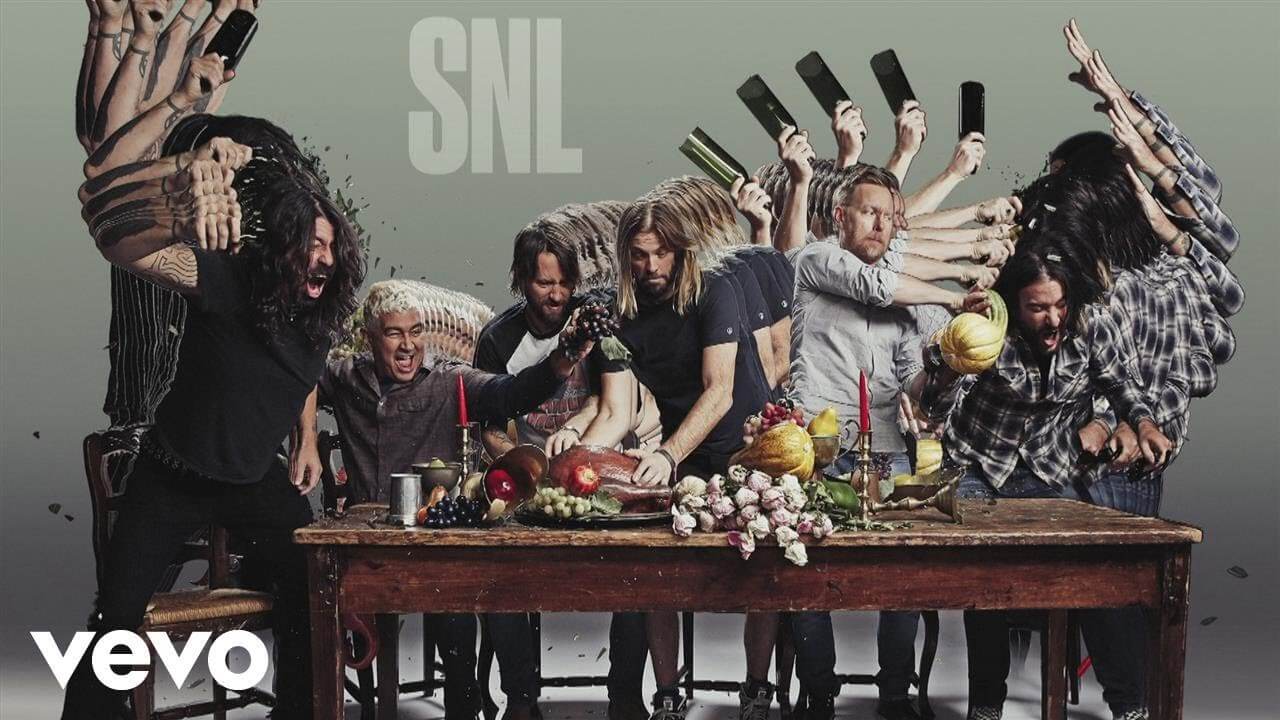 Watch Foo Fighters performing “The Sky Is a Neighborhood” on SNL