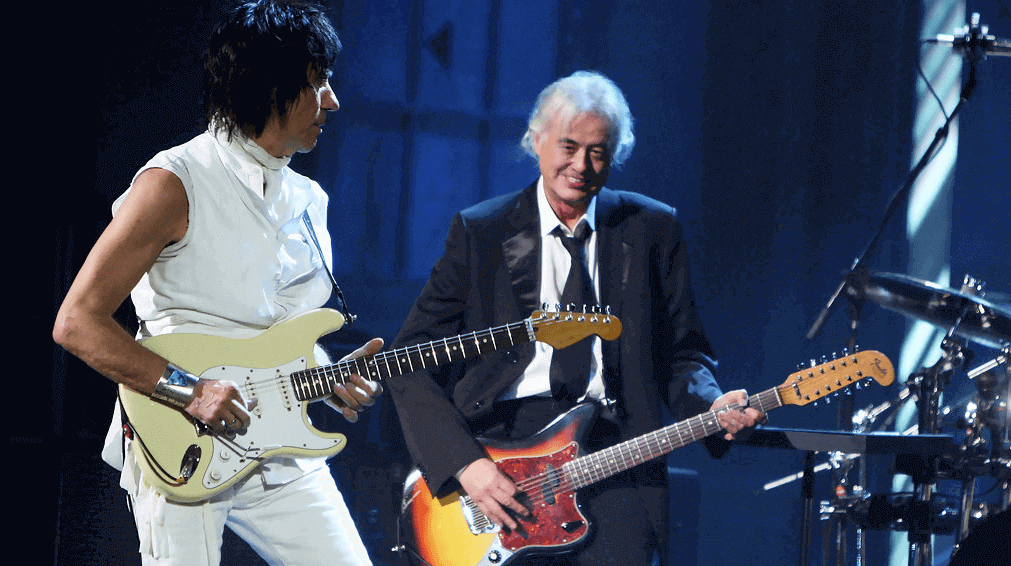 jeff Beck and Jimmy page