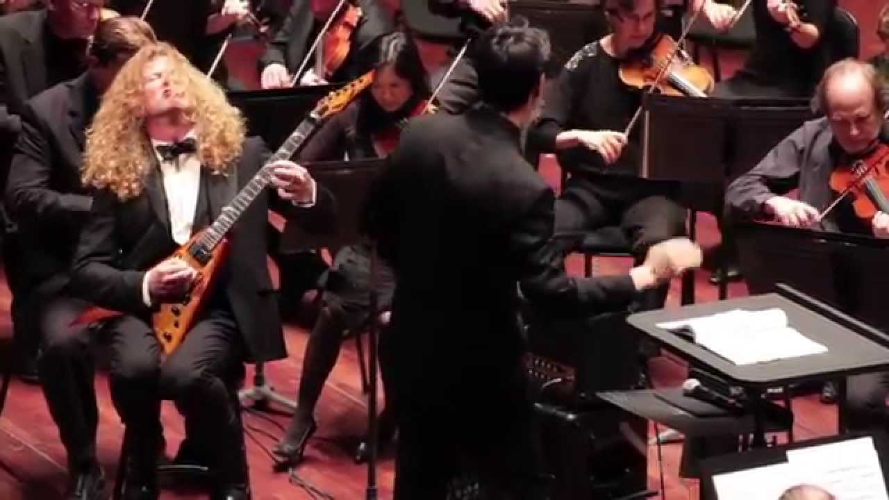 Back In Time: Dave Mustaine plays with San Diego Symphony