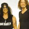 Chris Cornell and Slash
