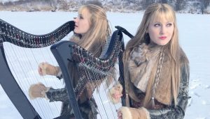 Watch The Harp Twins performing Led Zeppelin’s Immigrant Song