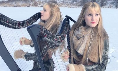 Watch The Harp Twins performing Led Zeppelin’s Immigrant Song