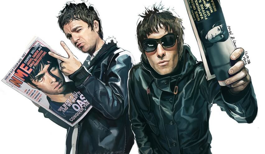 Noel Gallagher e Liam Gallagher