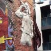 Bon Scott sculpture in Melbourne