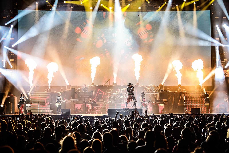 Guns N Roses concert