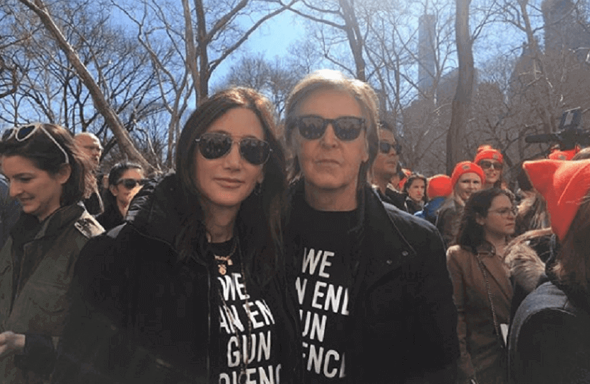 Paul McCartney and wife 2018