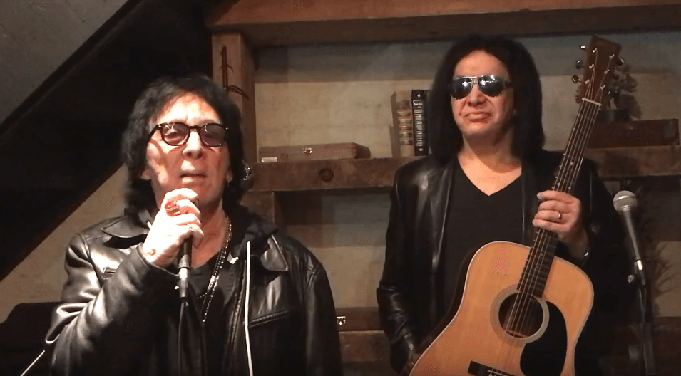Peter Criss and Gene Simmons 2018