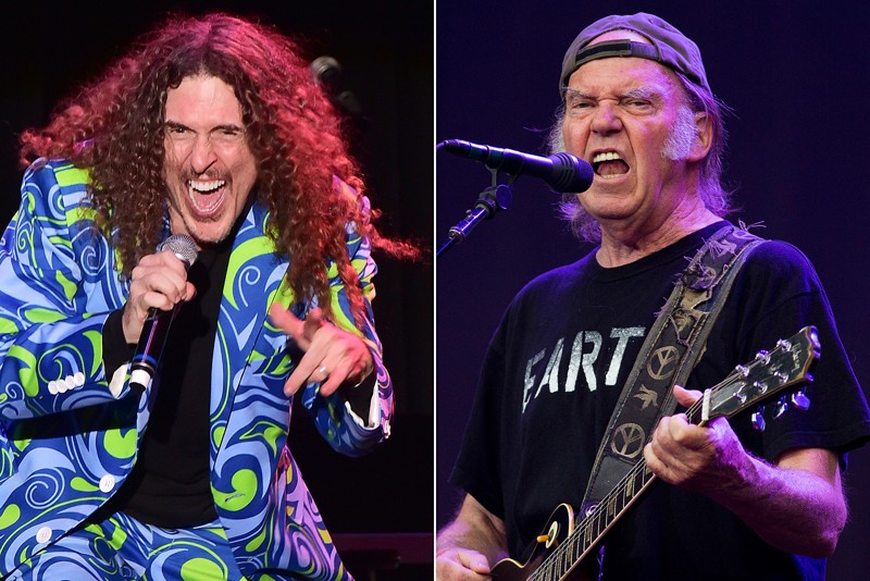 Weird Al Yankovic and Neil Young