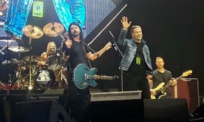 Dave Grohl and John Travolta