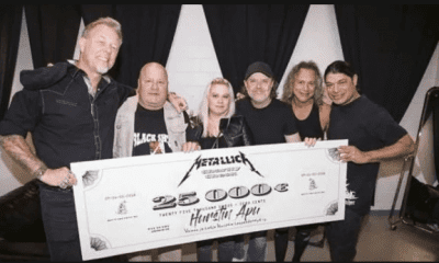 Metallica donation