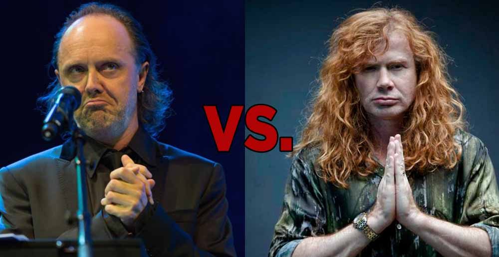 lars ulrich dave mustaine