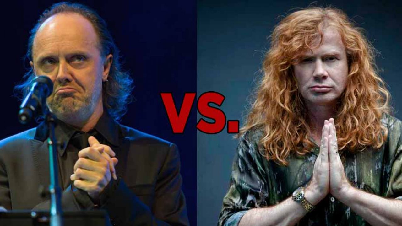 Dave Mustaine says Lars Ulrich couldn't write good music