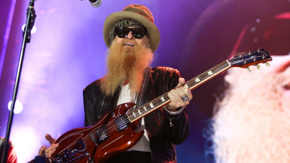 Billy Gibbons with SG guitar