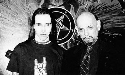Marilyn Manson and Anton LaVey