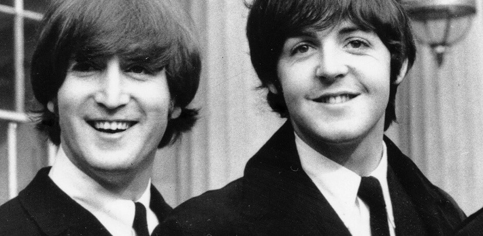 Paul McCartney and John Lennon