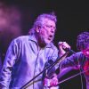 Robert Plant singing