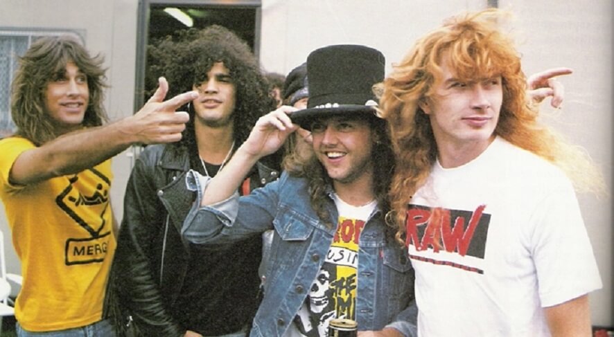 Slash and Dave Mustaine