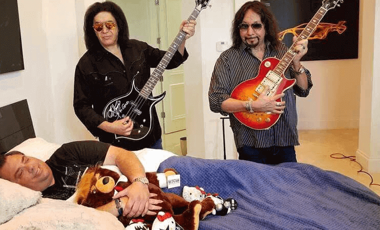 Gene Simmons and Ace Frehley vault