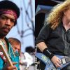 Jimi Hendrix and Dave MustaineJimi Hendrix and Dave Mustaine