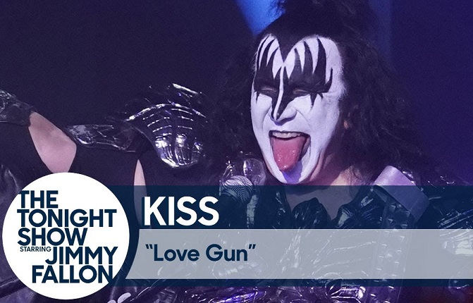Watch Kiss Playing The Classic “love Gun” On Jimmy Fallon