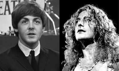 Paul McCartney and Robert Plant