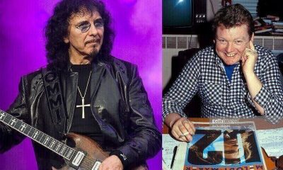 Tony Iommi and Allan Jones