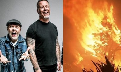 Metallica California fire