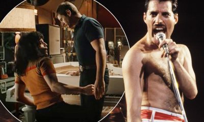 People are booing scenes of Freddie Mercury with other men in the movie