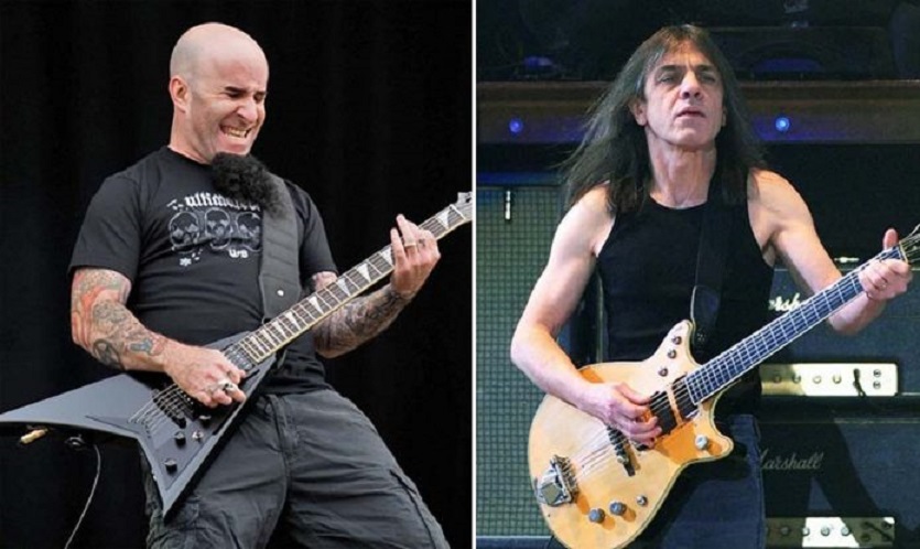 Scott Ian and Malcolm Young
