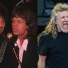 George Harrison Mick Jagger Robert Plant