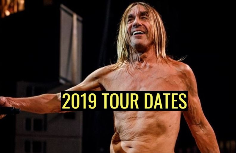 Iggy Pop 2019 tour dates