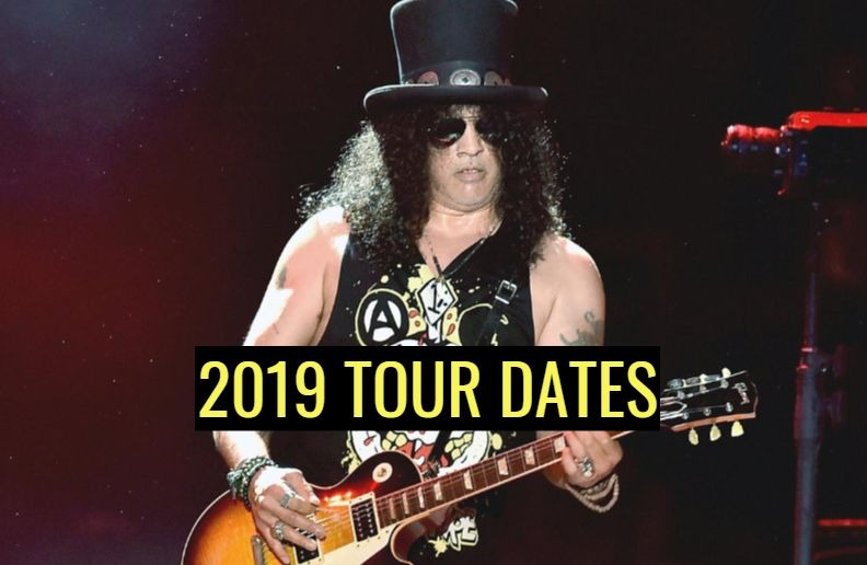 Slash 2019 tour dates