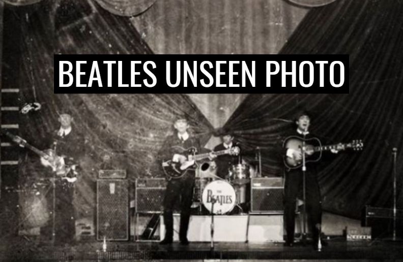 Beatles unseen photo
