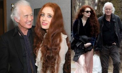 Jimmy Page and Girlfriend