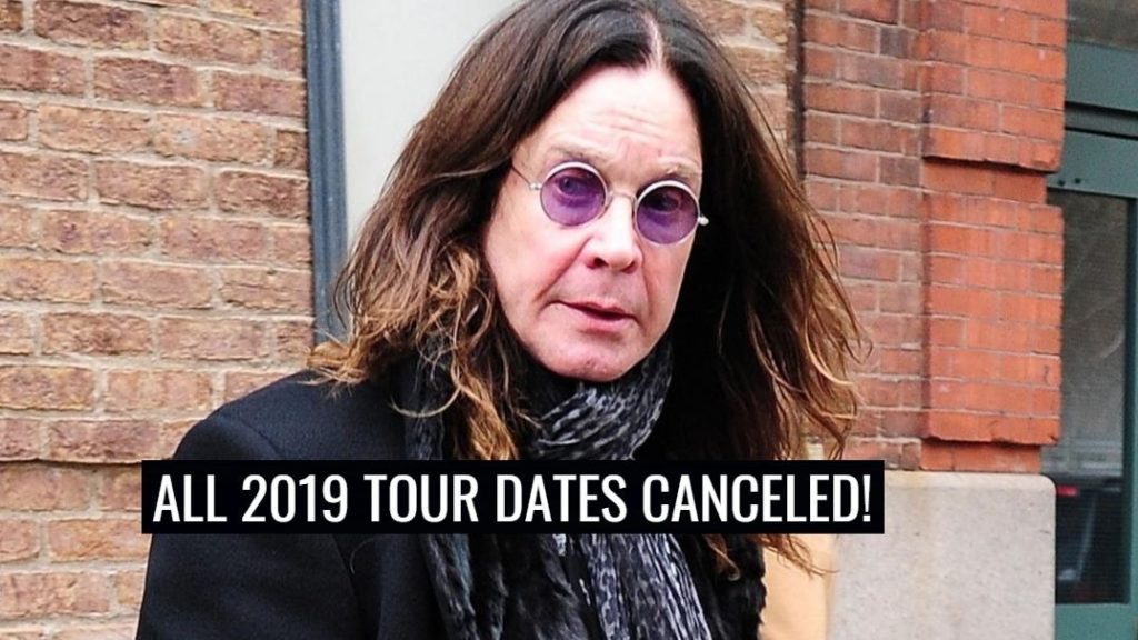 2019 Ozzy Osbourne tour canceled