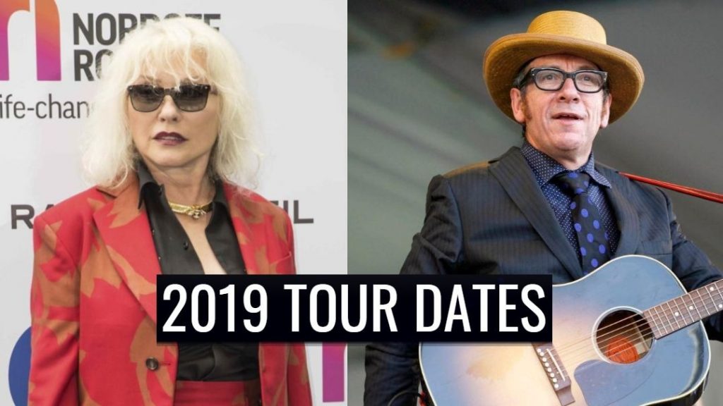Blondie Elvis Costello 2019 tour dates