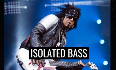 Nikki Sixx isolated bass shout at the devil